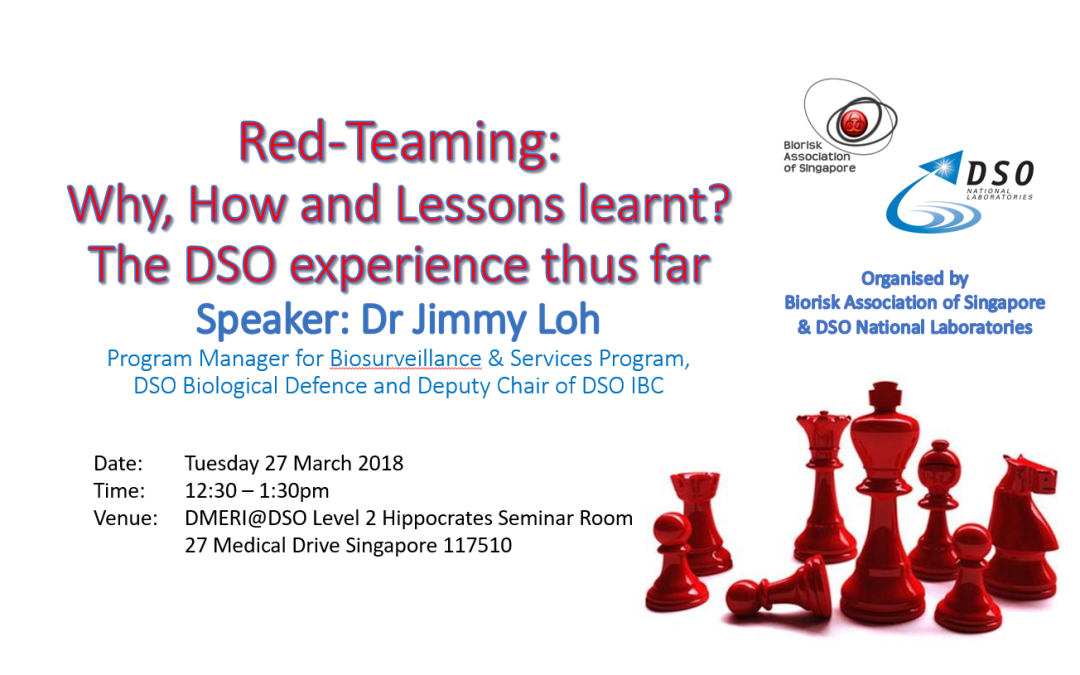 Lunch Time Seminar on Red Teaming